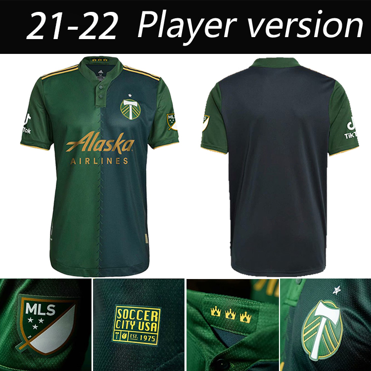 

2022 Portland Timbers Soccer Jersey 8 VALERI home away 10 BLANCO Player Edition 16 VALENTIN customized Adult + Kids Kit 21 CHARA 2021 Football Shirt, Black;yellow