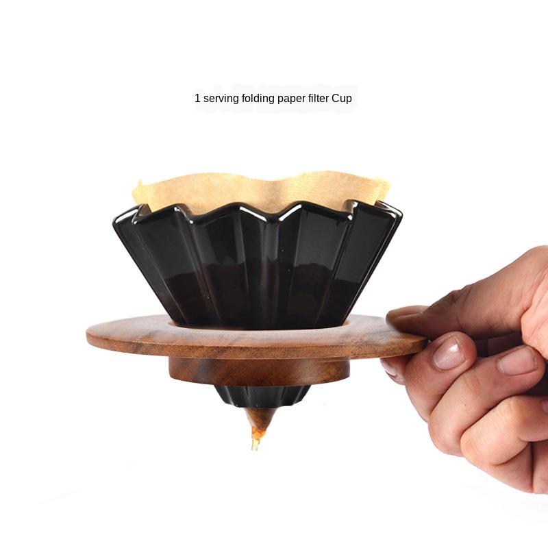 

Food Waste Disposers Ceramic Coffee Filter Cup Hand Origami V60 Funnel Drip Manual