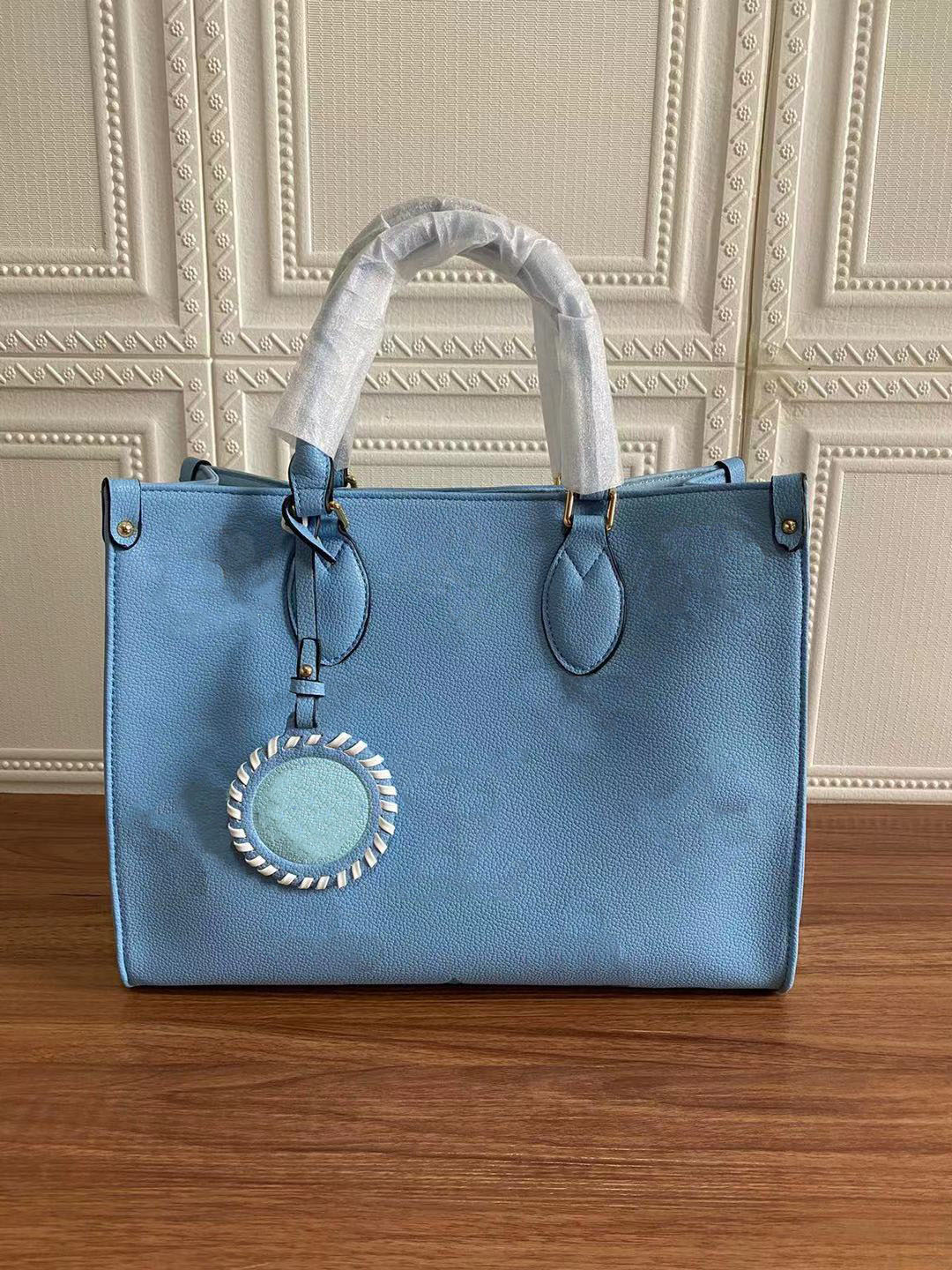 

saling classic high quality designer luxury bag purse highs qualitys Onthego handbags wave ladies chain shoulder Crossbodys free ship, Multi color white #45716