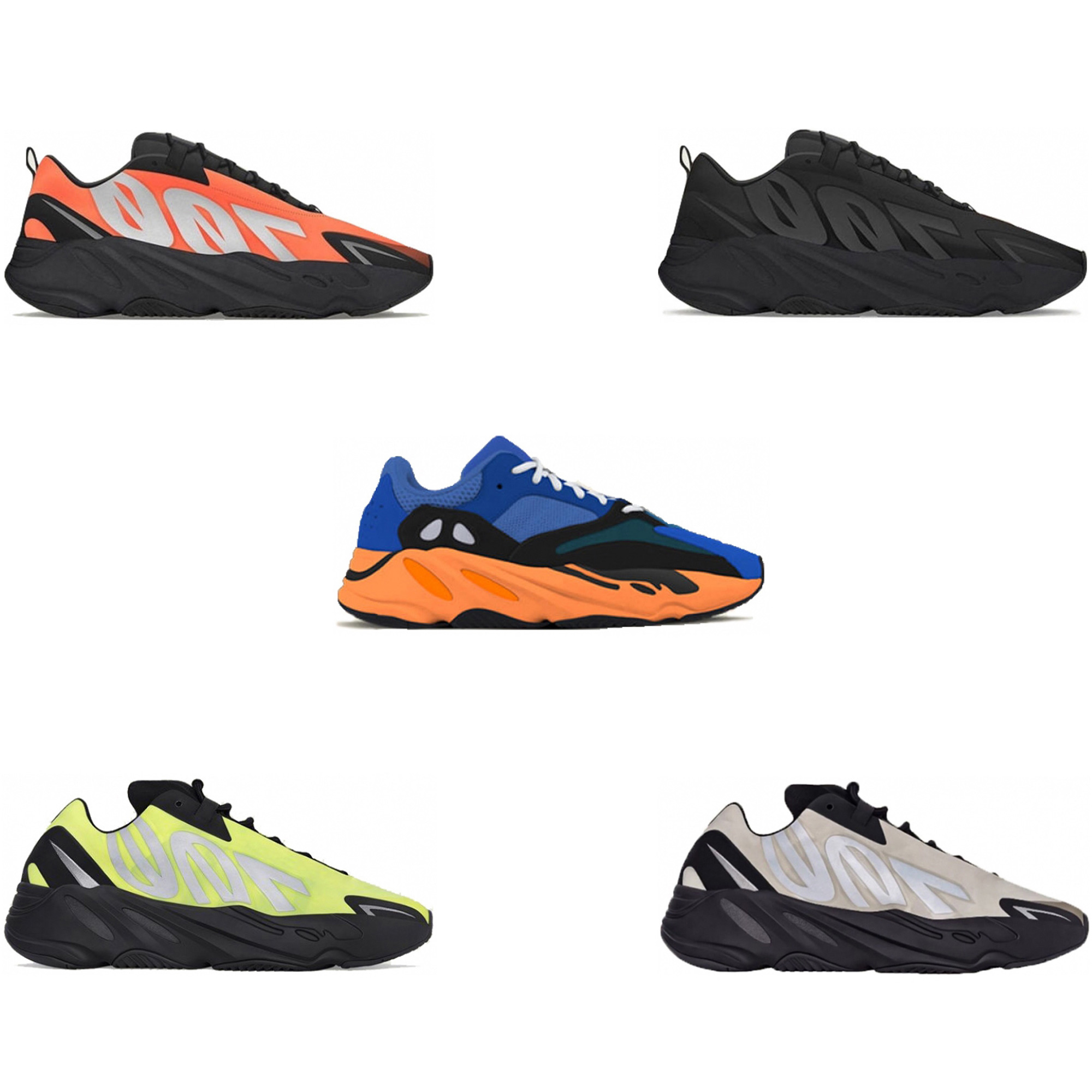 

2021 Originals 700 Bright Blue Outdoor Shoes Men Women Solid Grey Sun Cream Static Inertia Triple Black Alvah Azael Mauve Kanye West Wave Ru