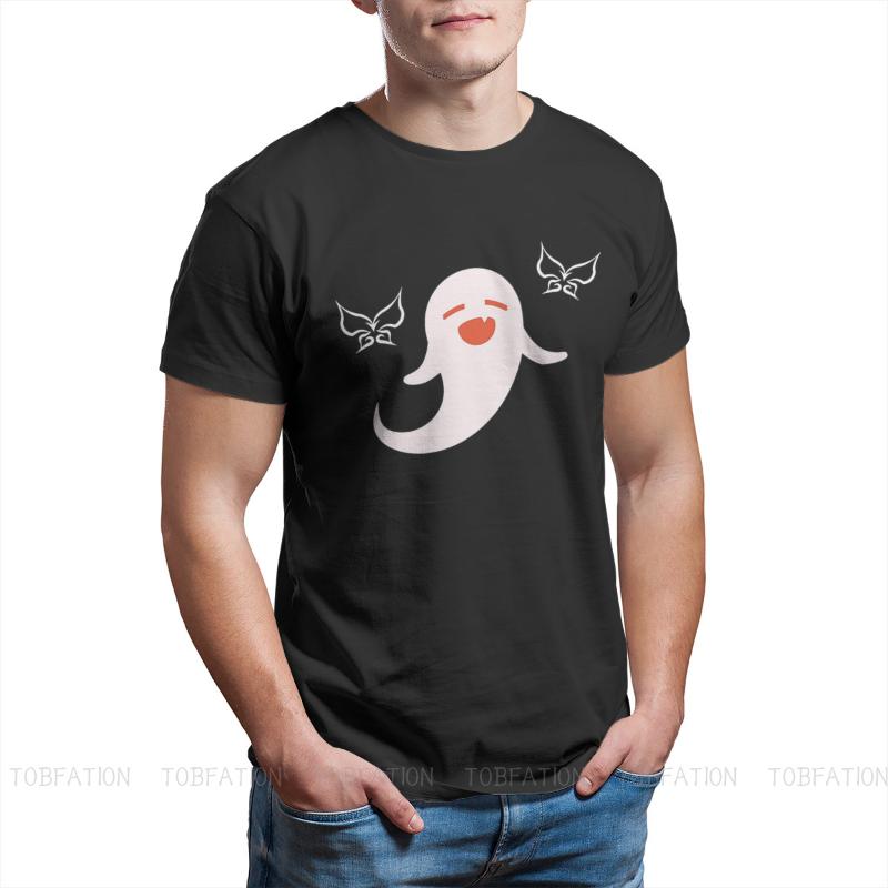 

Men' T-Shirts Hu Tao Spirit Ghost Style TShirt Genshin Impact Game Paimon Comfortable Creative Gift Clothes T Shirt Stuff Ofertas, Green