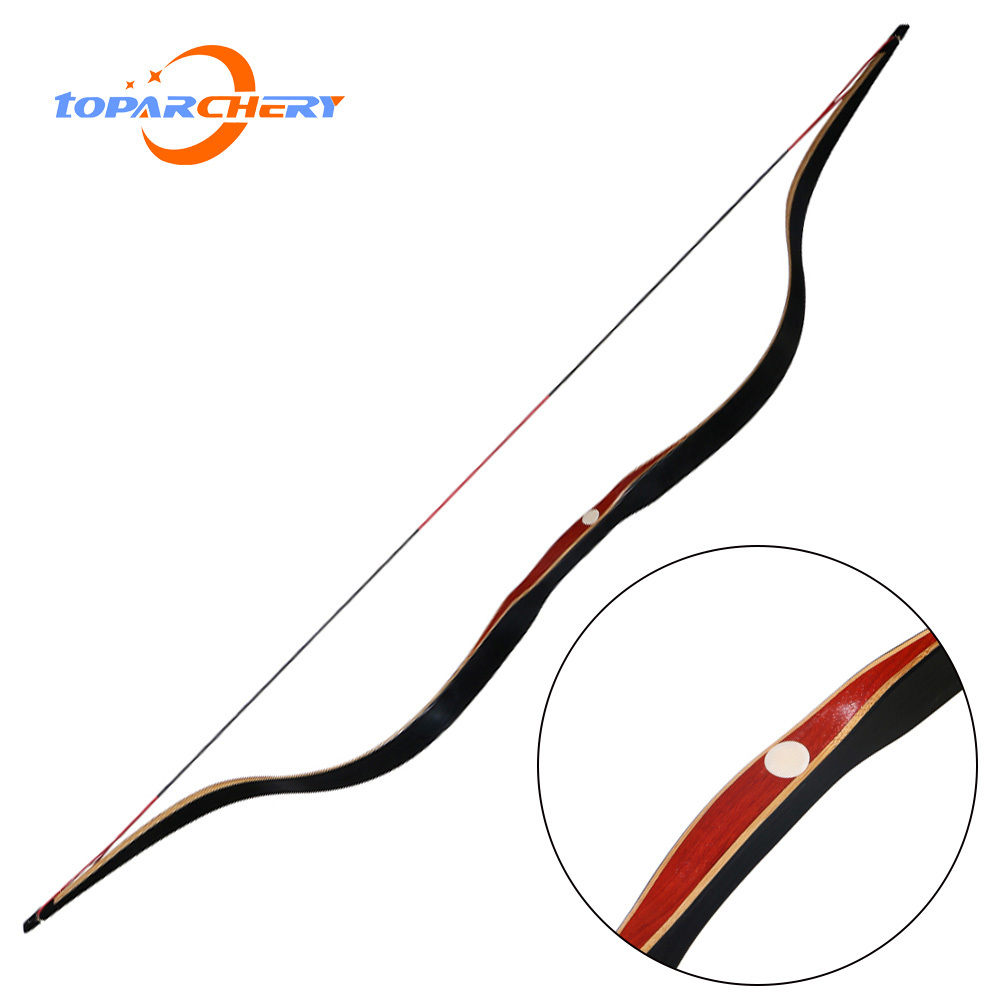 

Traditional Handmade Longbow Hunting Recurve Bow 30-50lbs Right Left Handed Mongolian Horsebow Laminated Archery Practice Bow X0524