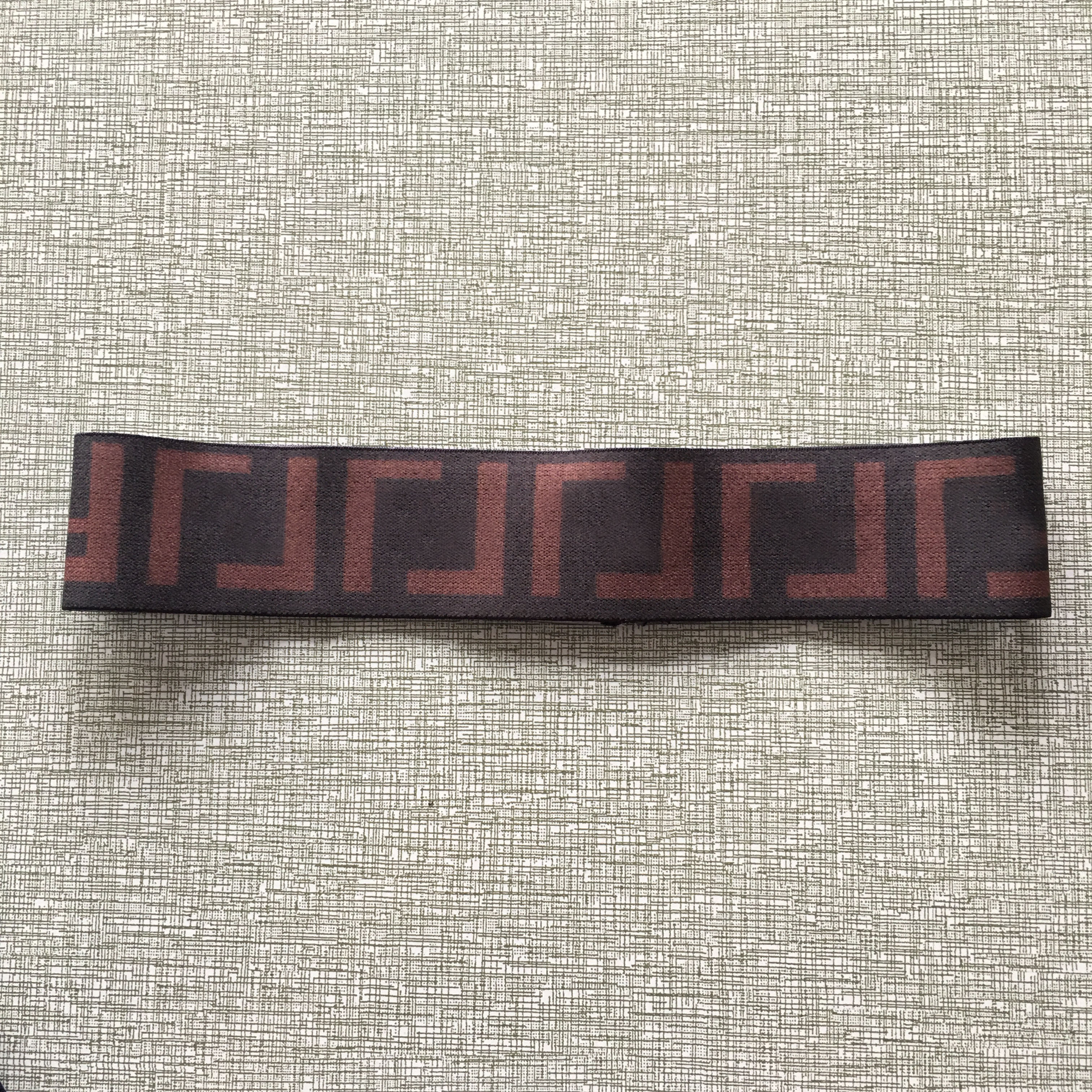 

Summer Luxury Designer Elastic Black White Brown Letters Headband for Women Fashion Unisex Head Band With Letter Words High Quality Headband for Party Headbands