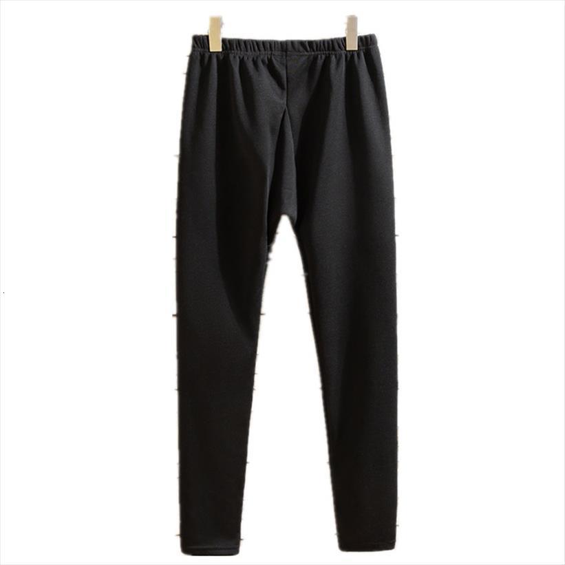 

thicken sweatpants winter plus velvet women pants padded trousers slim large size warm solid trend sports jogges, Black