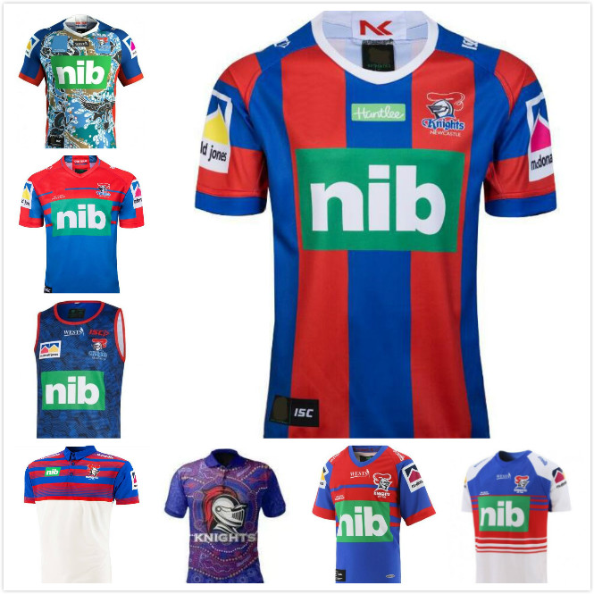

2021 NEWCA STLE KNIGHTS Home Away Vest Rugby Jersey NEWCAS TLE Indigenous Australia NRL League Size -5XL