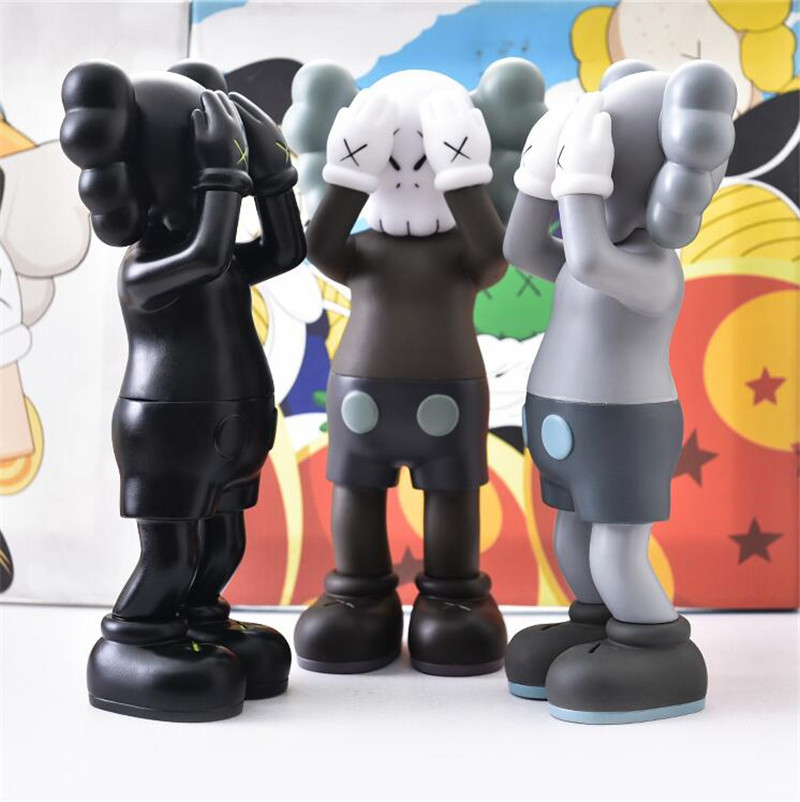 

Best-Selling 28CM 0.5kg Originalfake K A W S Companion The Cover face style for Original Box Action Figure model decorations toys