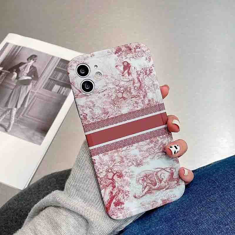 Luxurys Phone Cover for iPhone 12/12promax 11/11Pro/11Promax XR XSMAX TOP Designers IMD Soft Back Case-image-712731884