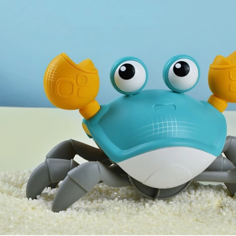 

Funny and Cute Electric Animal Toy Stunt Crab Infant Water Beach Game Multi-Function Parent-Child Interactive Toy Kid Gift Play, Color1
