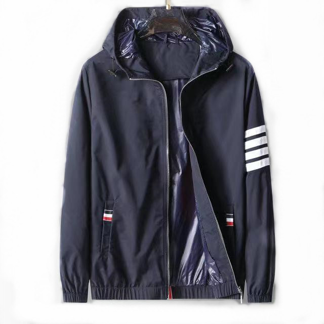 

Men jackets spring autumn loose style top mens soft shell jacket coat glasses hat thickened plush and thicken Clothing Coats DT, Blue