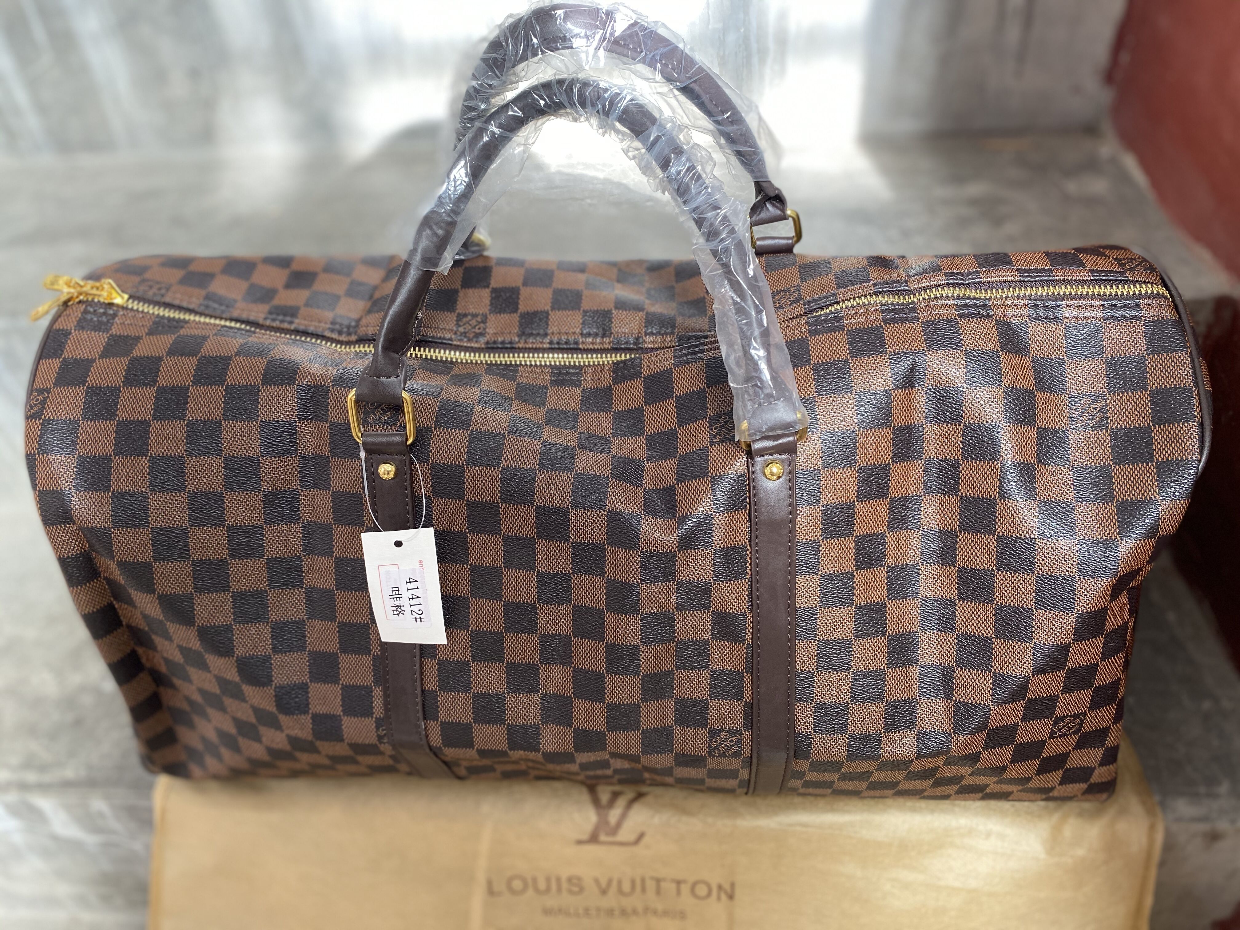 

2021 men duffle bag women travel bags luggage designer men LV LOUIS pu leather handbags cross body bagsBAG VITTON totes 55cm