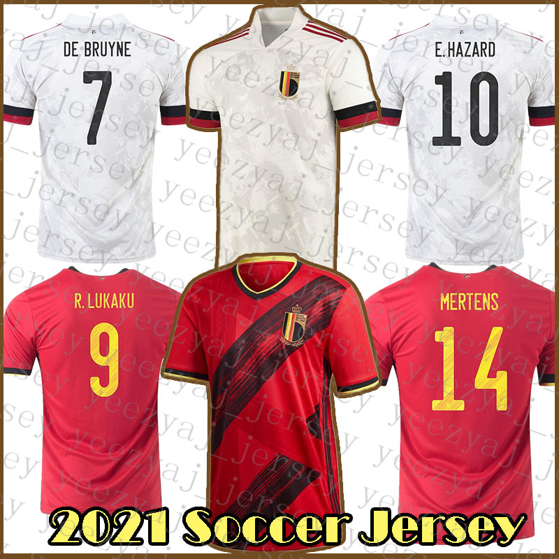 

21 22 Soccer Jersey Belgium Football Shirt KOMPANY uniforms DE BRUYNE R.LUKAKU E.HAZARD MERTENS WITSEL BATSHUAYI TIELEMANS CARRASCO T. MEUNI, Black;yellow