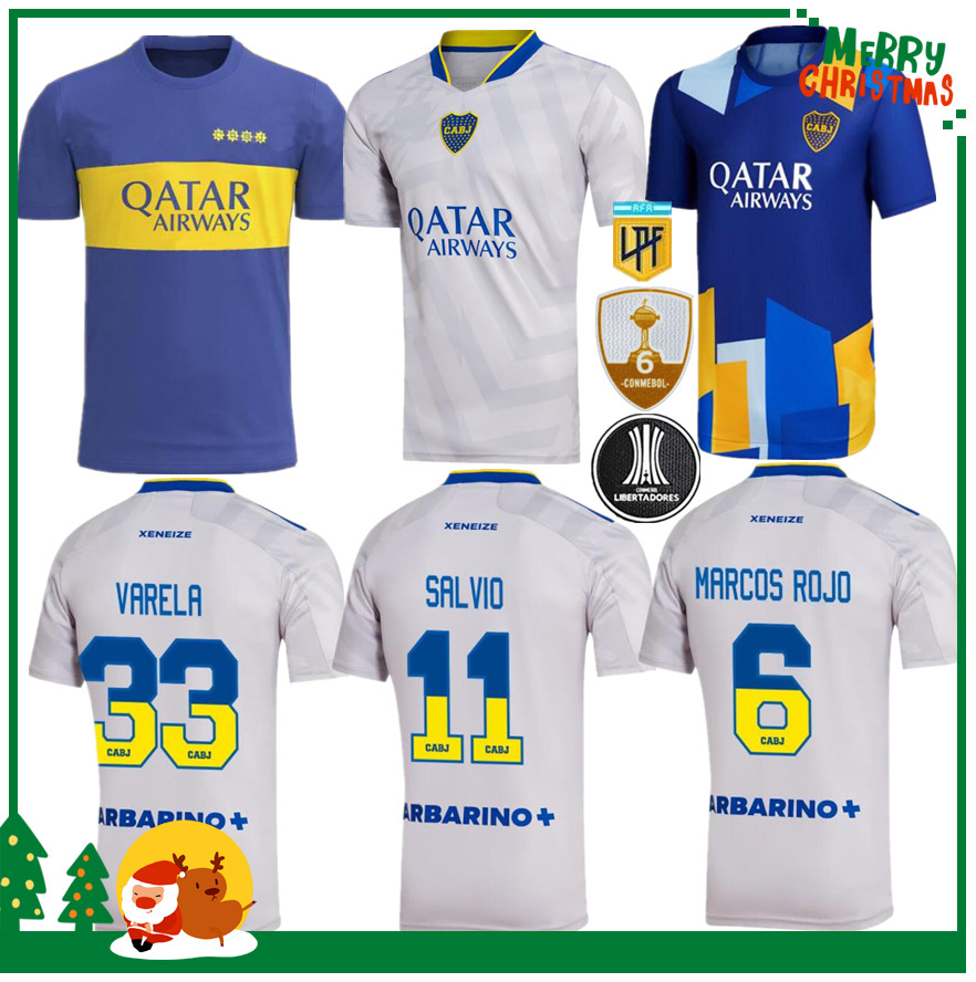 

21 22 Boca Juniors soccer jersey CARLITOS MARADONA TEVEZ DE ROSSI 2021 2022 third home away football shirt kids kit + men, 21/22 boca juniors away