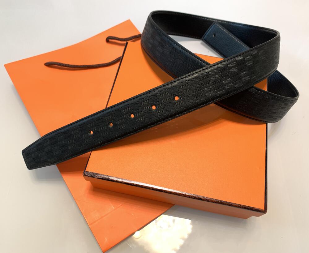 

Designer Belt Men women Fashion Belts Senior luxury Classic Buckle Wide 3.8CM Genuine Leather high quality With orange box
