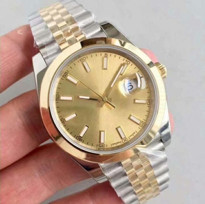 

Fashion Mens Watch 40mm 2813 Gold silver Automatic Movement SS Men Mechanical Designer men's datejust Watches Wristwatches, Slivery;brown