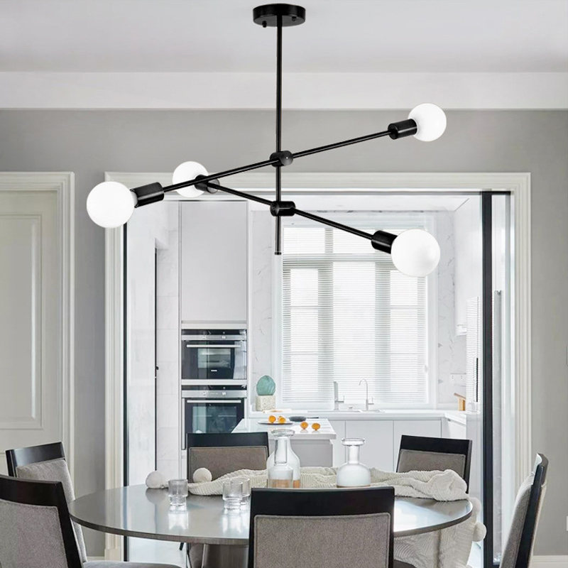 

Modern Simple E27 Pendant lamp LED dinning bedroom foyer gold/black Nordic Restaurant Hanging lamp light