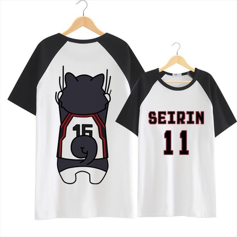 

anime kuroko no basket mens t shirt tees pure cotton cartoon punk hiphop basuke lovers, White;black