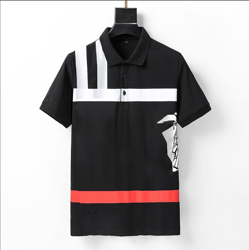 

2022 Luxurys Designers Men Dress t shirt man polo Fashion Embroidery Letter Pattern Print Breathable Men's Casual Tops Women Short Sleeve Tees High Quality -3XL#63261, White