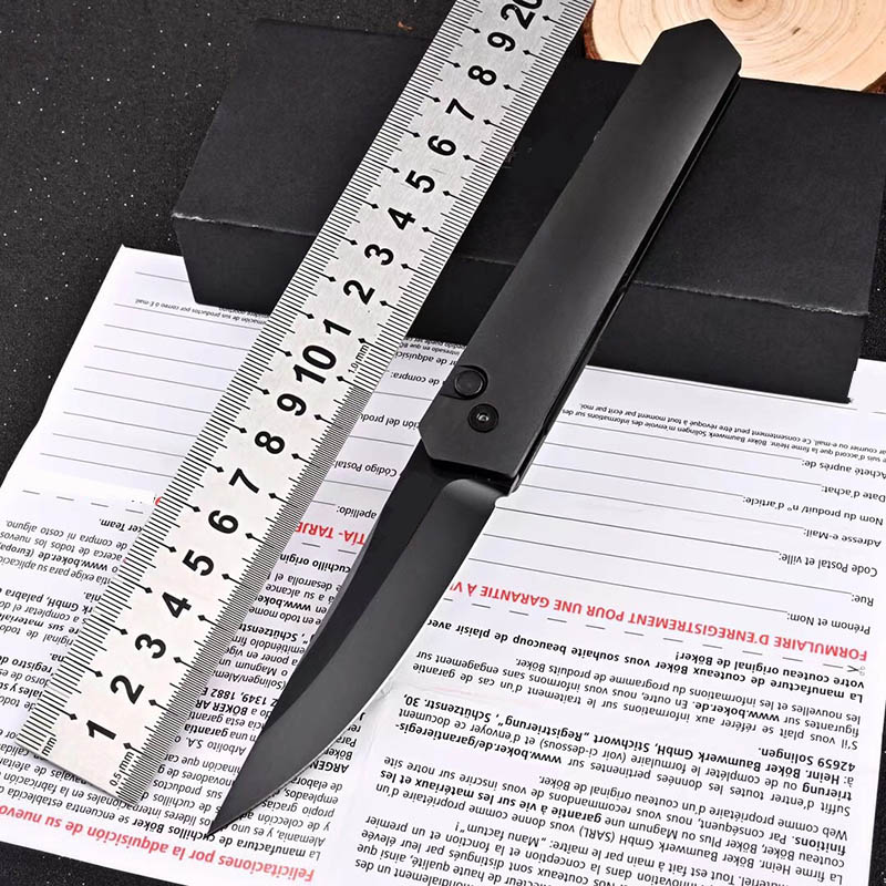 

Boke prot folding automatic knife 154cm steel outdoor hunting self defense pocket survival knives Godfather 920 SBR CQC7 MP5 ut85 BM 3310 3400