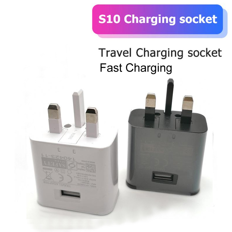 

OEM Quality Matte UK Adaptive Fast Charging USB Wall Quick Charger 15W 9V 1.67A 5V 2A Adapter US EU Plug For Samsung Galaxy S20 S10 S9 S8 S6 Note 10 iPhone