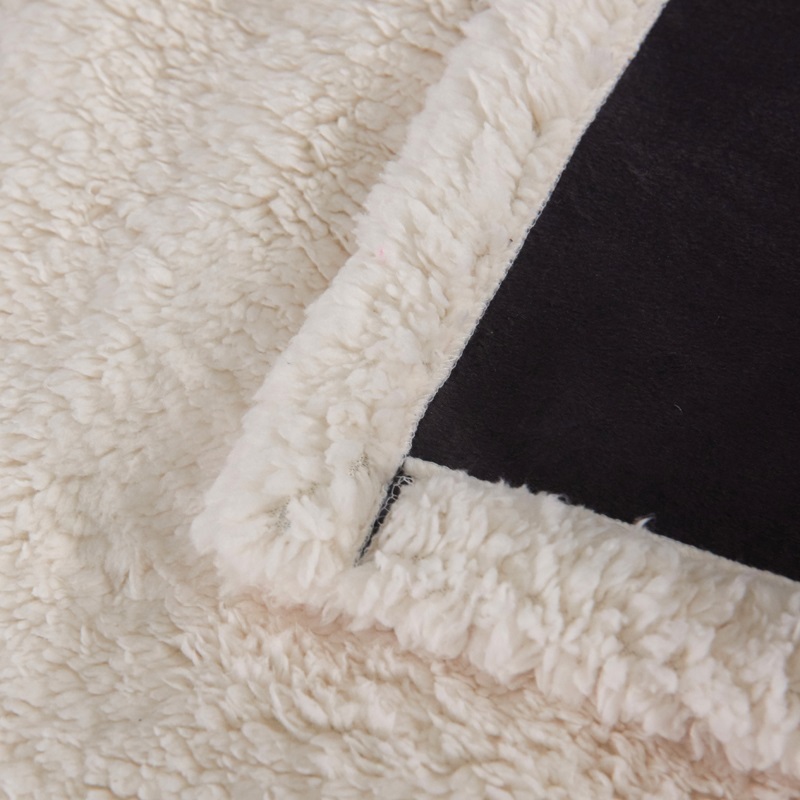 

black fashion designer blankets soft high quality throw home chic comfortable blanket