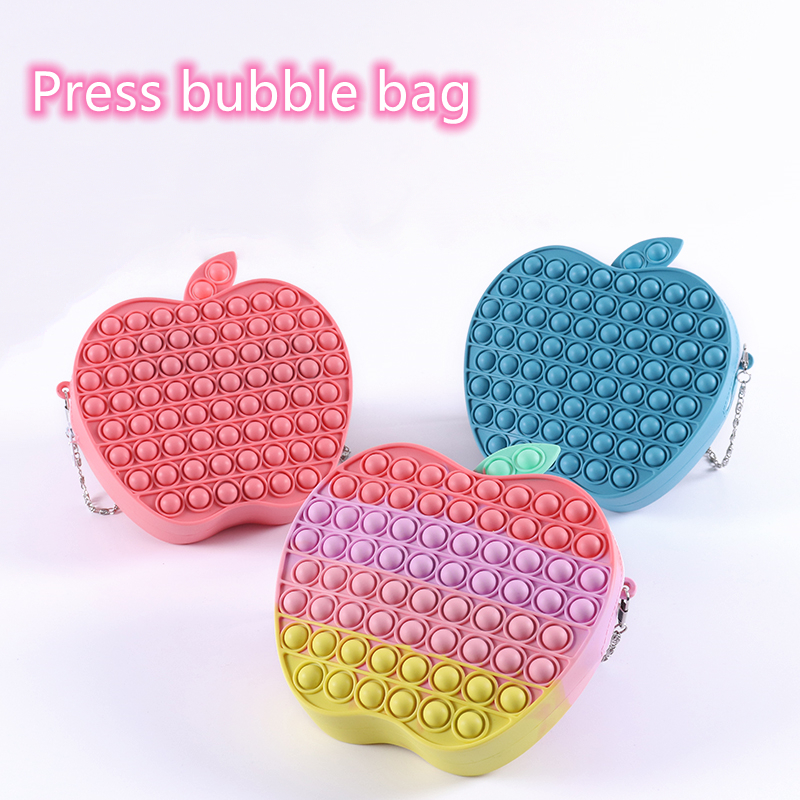 

2022 Fidget Toys New type of students and children's portable messenger bag educational change storage bag decompression toy