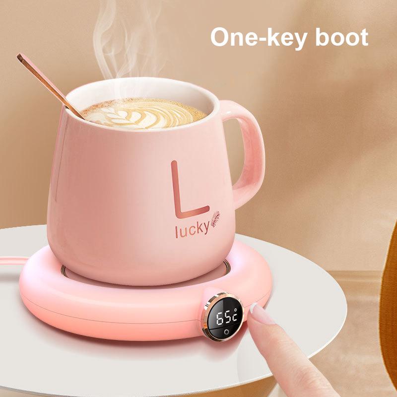 

Water Bottles USB Heating Portable Coffee Tea Mug Warmer Pad Office 3 Speed Constant Temperature Heater Mat With LED Dispay