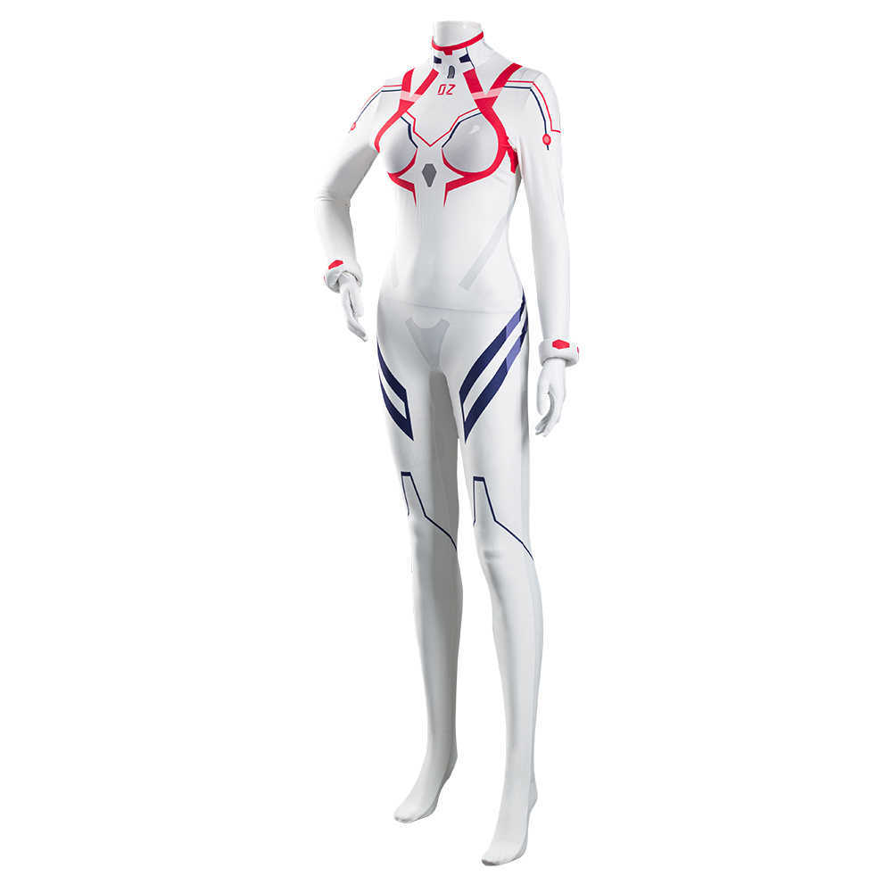 

Final Battle Outfit Cosplay Plugsuit Asuka Langley Sohryu Costume White Y0913