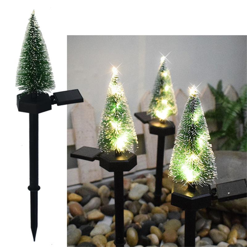 

Christmas Decorations Mini Tree Stick White Cedar Outdoors, Courtyards, PatiosGround Plug Light Small Xmas Gifts Year