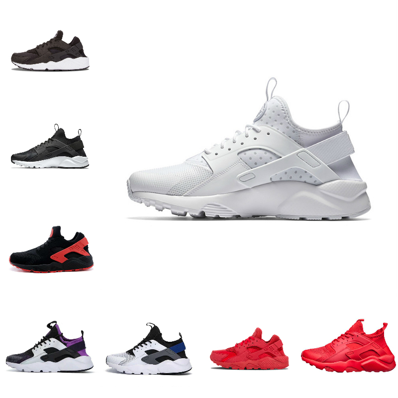 

Sale New Huarache 1.0 4.0 Men Running Shoes Cheap Stripe Red Balck White Rose Gold Huaraches Women Trainer Breathable Designer Sneakers Z17, L001
