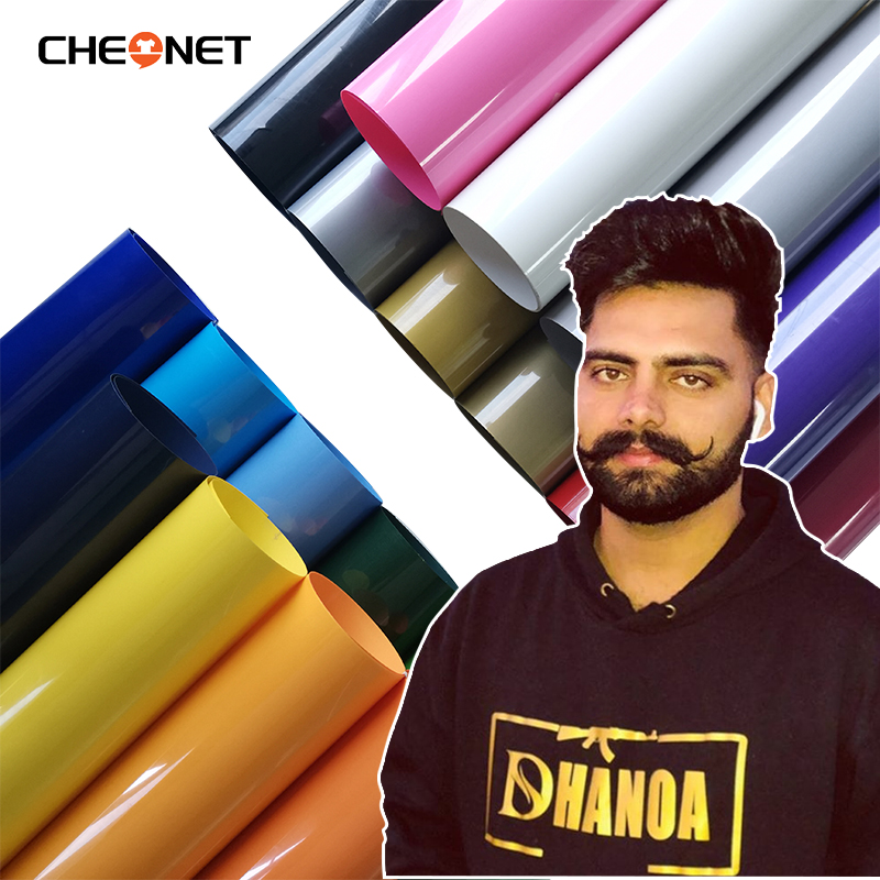 

12"x40"/30cmx100cm Decorative Stickers PVC Heat Transfer Vinyl Press Machine T-shirt Iron On HTV Printing
