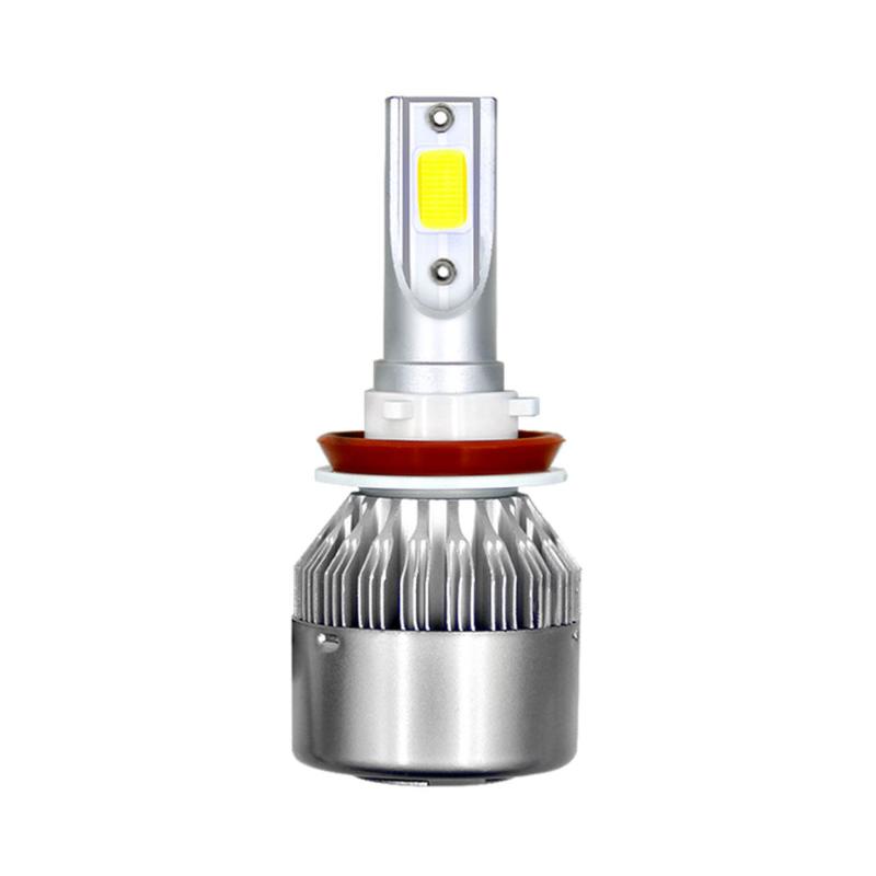 

Car Headlights H11/H9/H8 3800LM/Bulb Motorcycle Headlight LED Bulbs 6000K White Kit High Low Beam Lights 120W