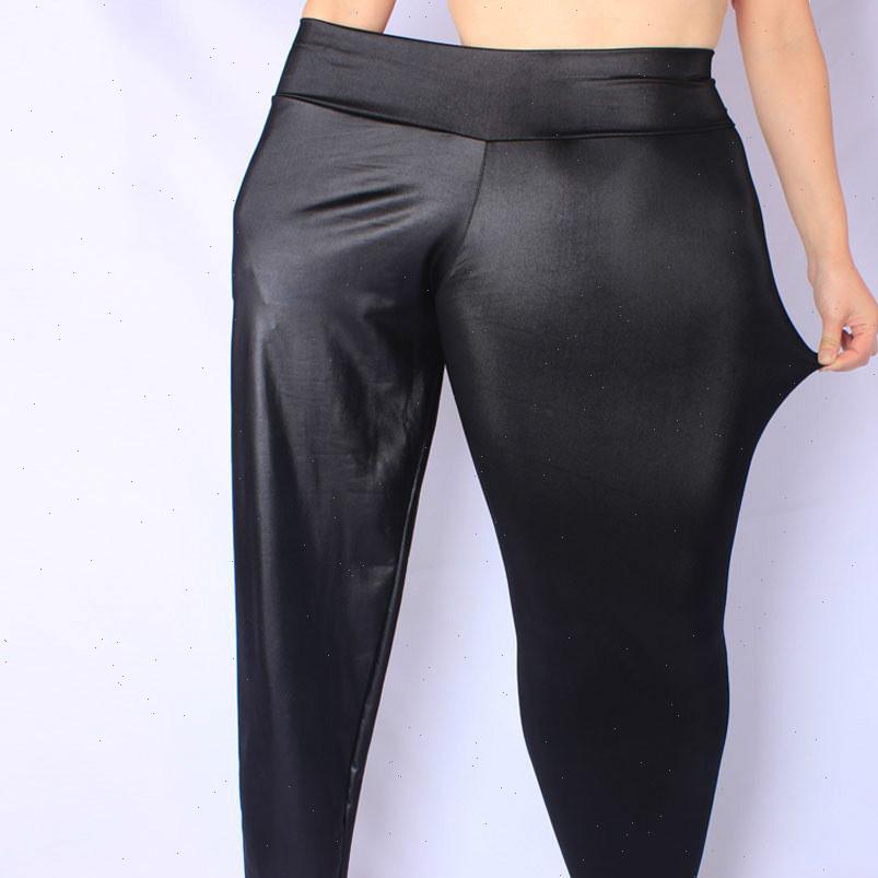 

xl 7xl black plus size women capris high waist spring casual 5xl 6xl large lmitate leather pencil trouser, Black;white
