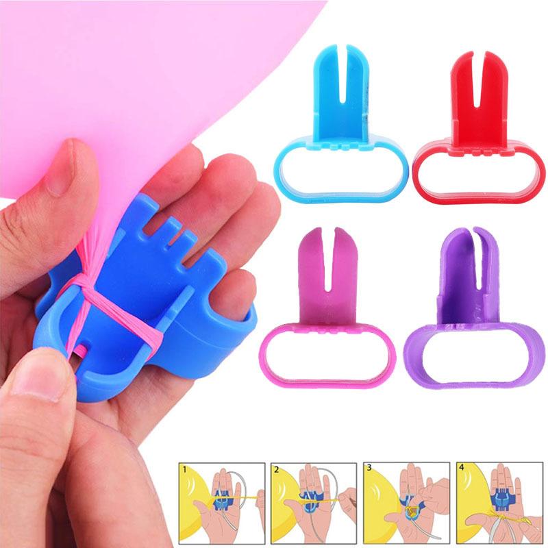 

Party Decoration 1pc Fast Balloon Knotter Latex Fastener Wedding Birthday DIY Accessories Knotting Tool