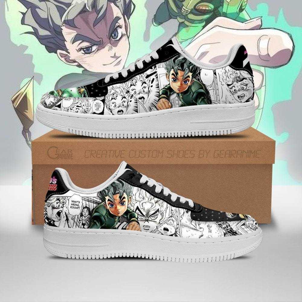 

DIY Anime Fan Sneakers Shoes Boots Koichi Hirose Manga Style JoJo's Gift Idea Mens Trainers Breathable mesh Athletic Road Running Gymnastics Shoes, Others