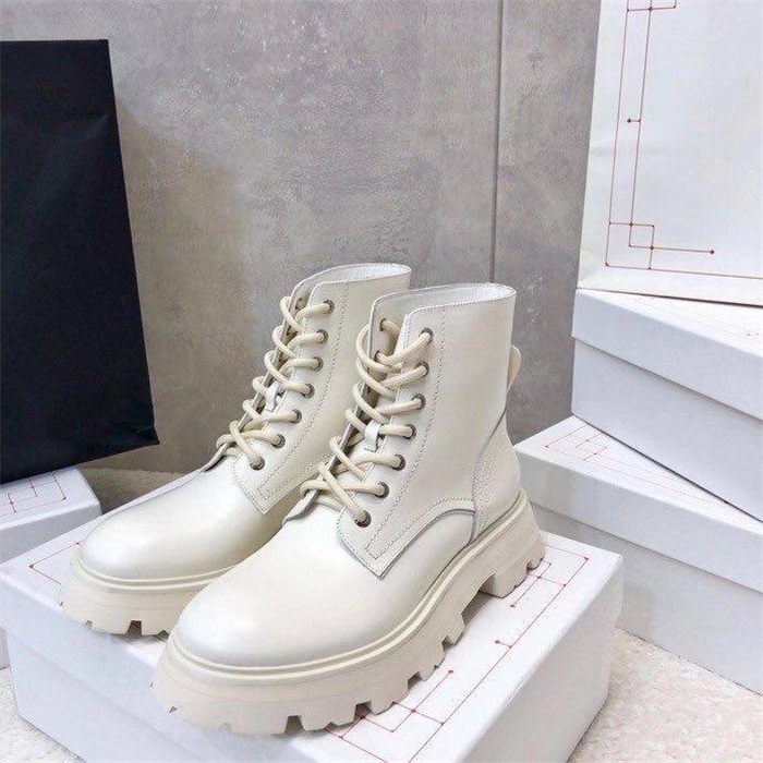 

Designer Women Boots Platform Shoes Fashion Winter Autumn Leather PU Boot Low Heel Med Heeled Round Toe Lace Up Shoe Top Quality Good Price, Color10