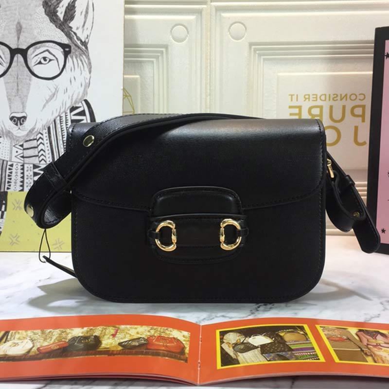 

Bag Women Saddle Hangbags Purses Plain Crossbody Filp Shoulder Wallet Pig Nose High 25cm 602204 Multiple Colors