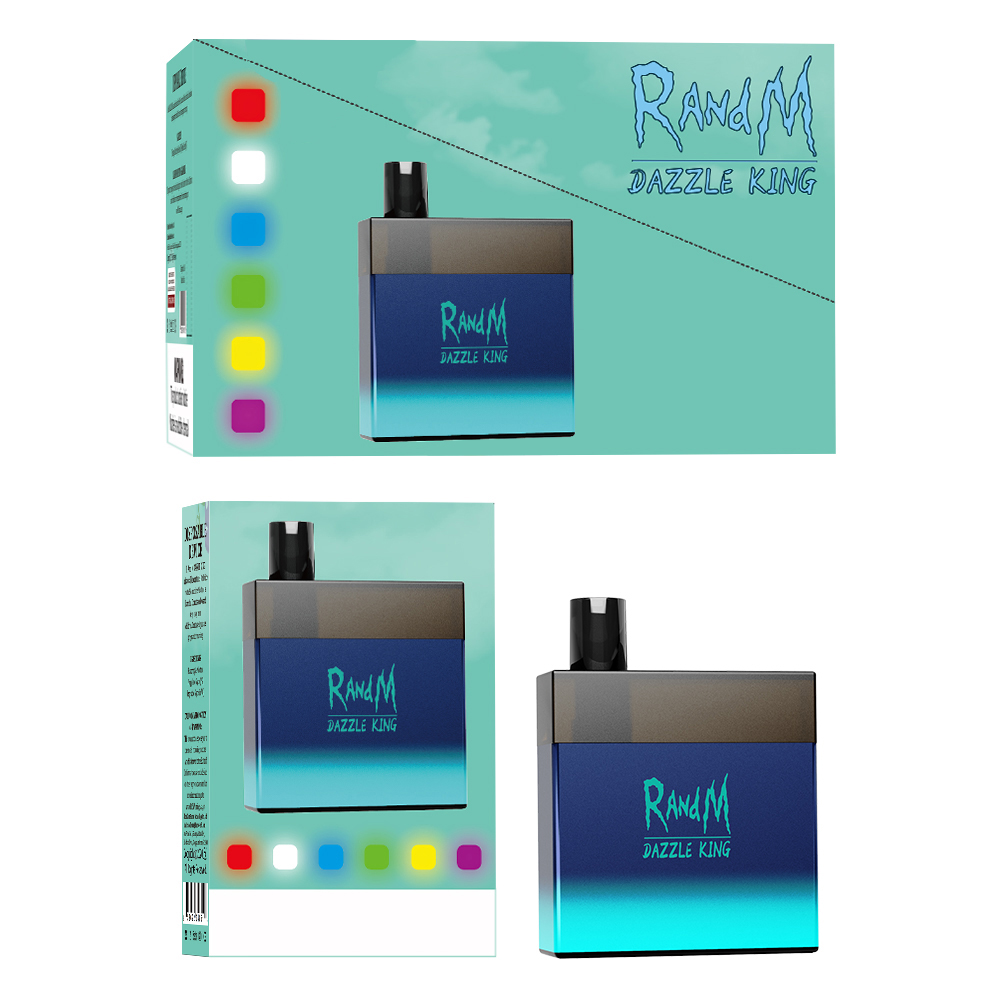 

Original RandM 3000 Puffs Vape Disposable E Cigarette Vapes Electronic Atomizer 12 Flavors Battery 8ml Pod Vape Pen