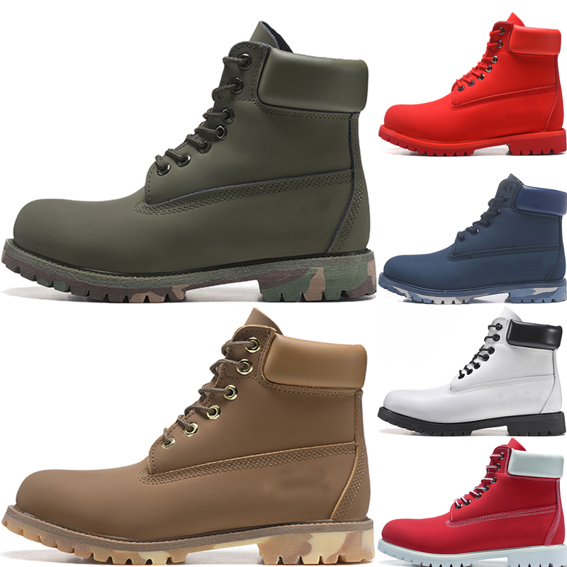 

discount Boots Men Women Winter Boot Black White Red Wheat Blue Green Navy Camo Fashion Mens Womens Outdoor Trainers Sports Sneakers, Color #10
