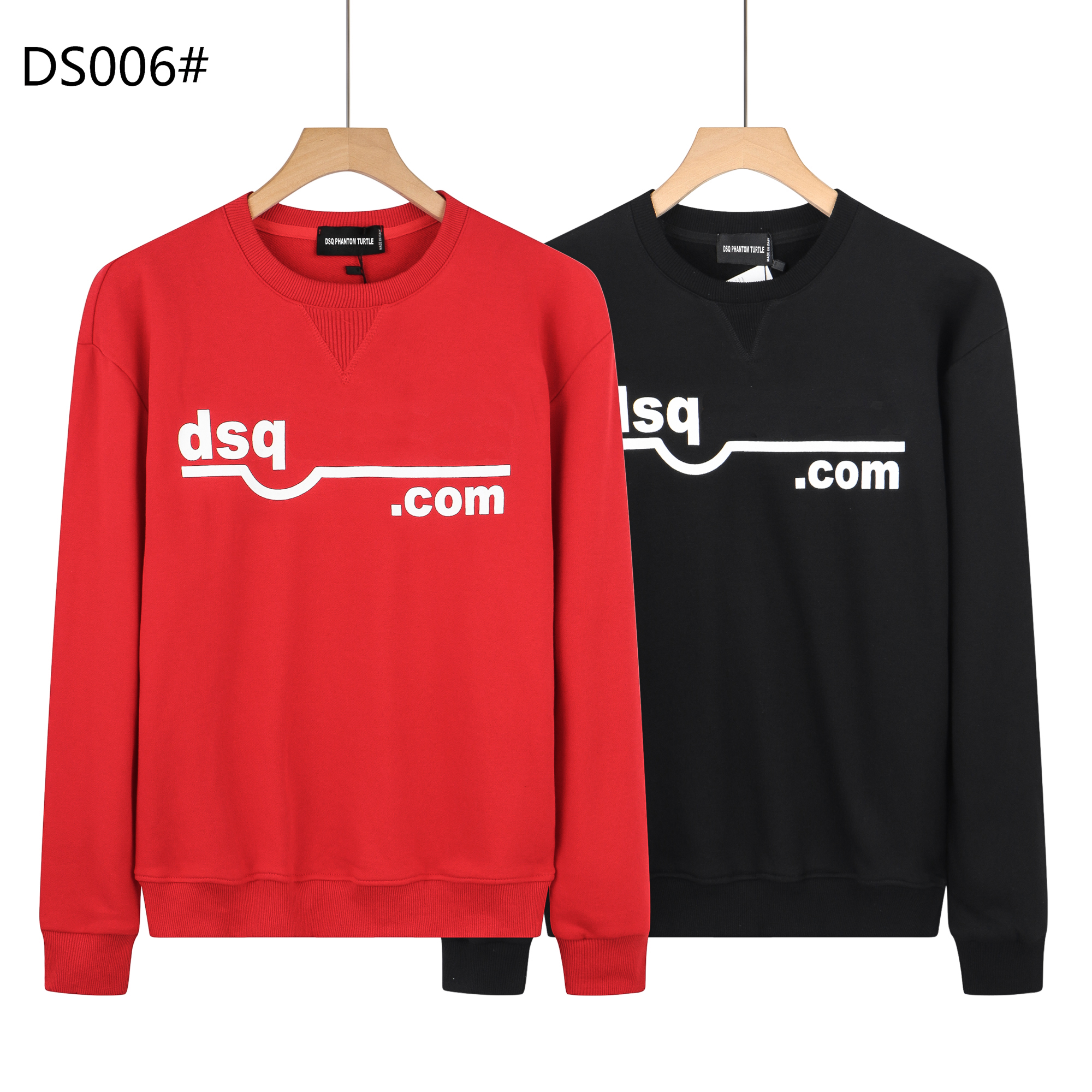 

DSQ PHANTOM TURTLE Brand Hoody New Mens Designer Hoodies Italy fashion Sweatshirts Autumn Print Hoodie Male Top Quality 100% Cotton Tops 5823, Black