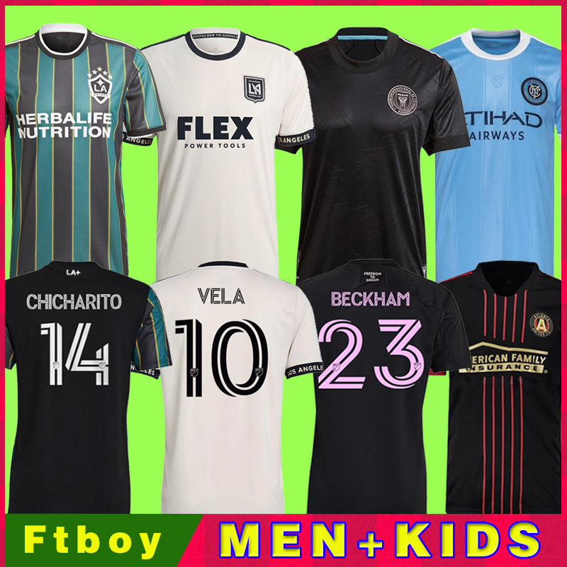 

Player Fans Version MLS 21 22 LA Galaxy Soccer Jersey Atlanta United FC Football Shirts 2021 2022 Inter Miami CF CHICHARITO LAFC VELA Home Away Jerseys Higuain, Fans chicago away white