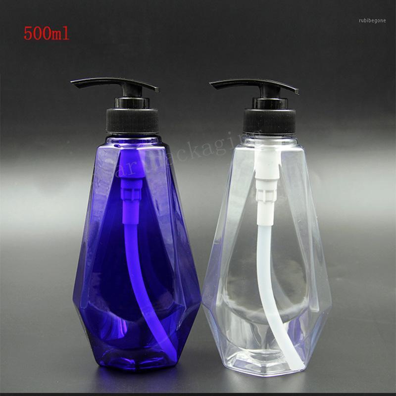 

Storage Bottles & Jars 10pcs 500ml Empty Shampoo Plastic Bottle For Women Makeup Cosmetic Lotion Pump Package Containers