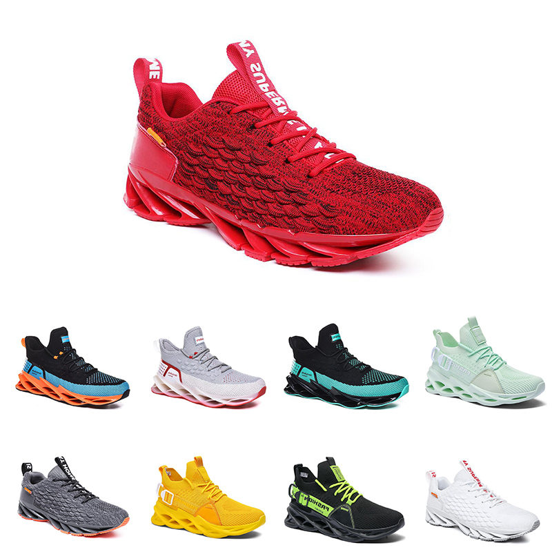 

men running shoes fashion trainer triple black white red navy university blue mens outdoor sports sneakers color thirty-five, 10