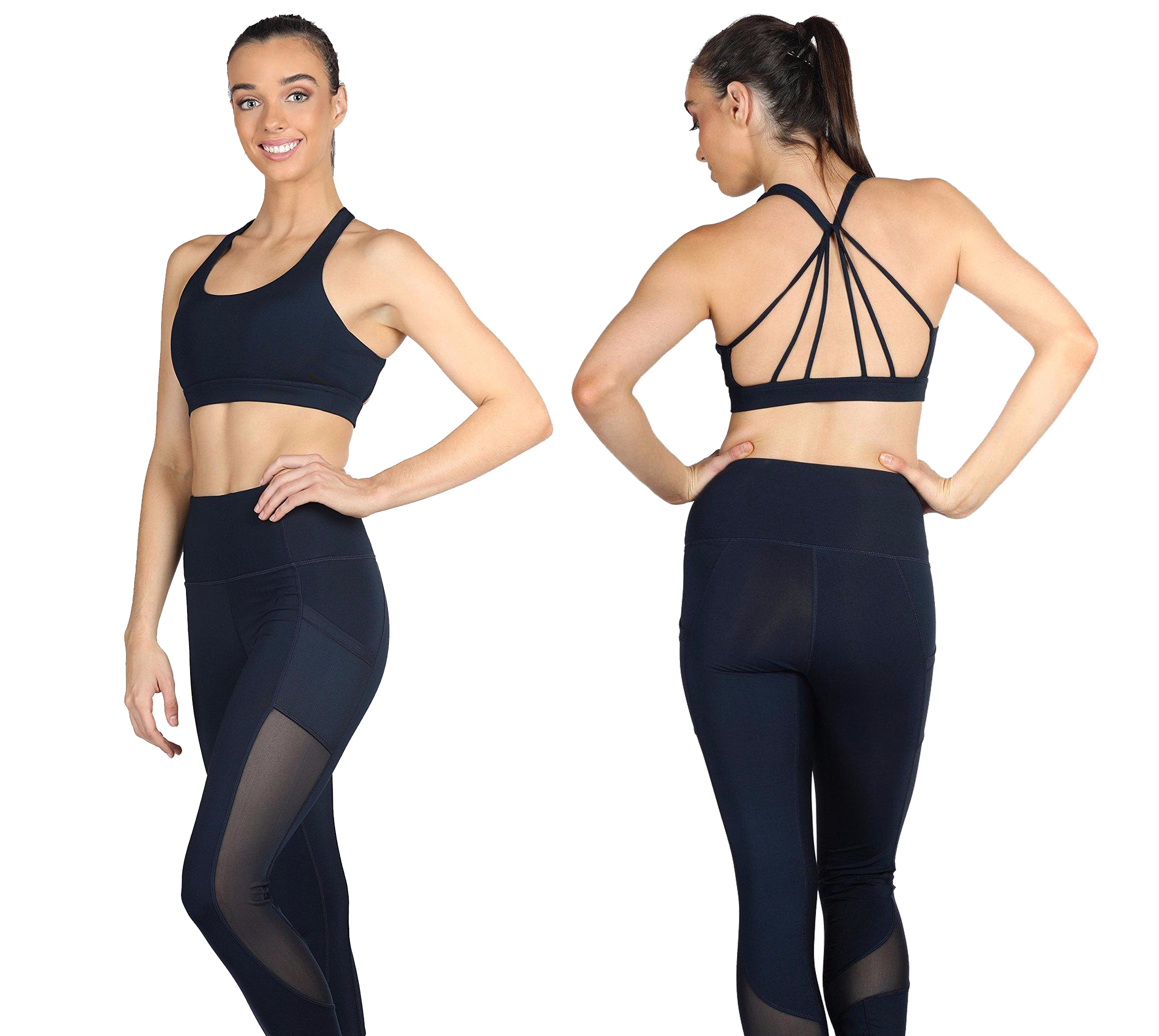 

women yoga sports bra vest outfit - padded strappy activewear workout clothes quick dry slim fit, White;red