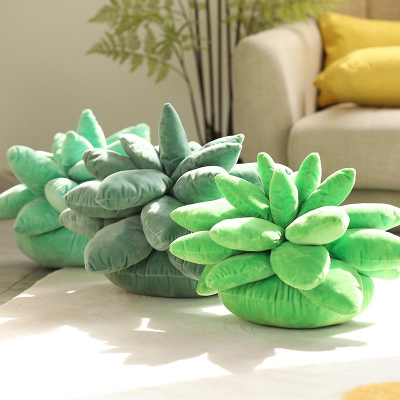 

45cmSimulation Succulents Cactus Pillow Childrens Plush Toys Decoration Garden Green Lovers Cute Boys Girls Gift Living Room Bedroom Home Fu