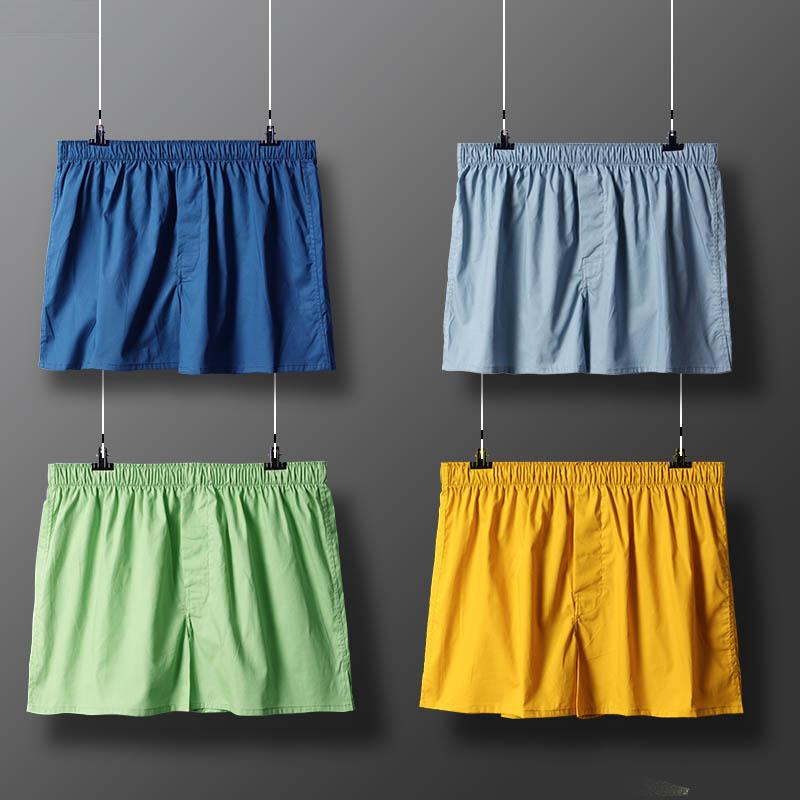 

Men's Sleepwear Designer 100% Cotton Underwear For Women Men Casual Sport Homewear Solid Boxers Shorts Christmas Gift Female Loose Sleep Bot, Y54