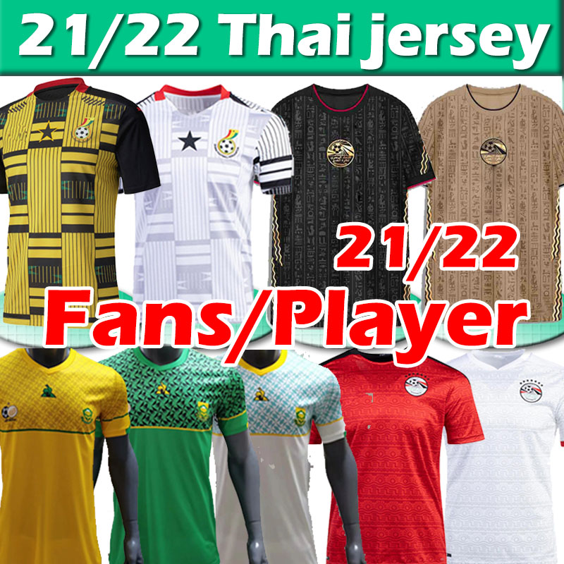 

2021 2022 Egypt soccer jerseys South national football team Africa 21/22 #10 Ghana Tunisia Home Away third Jersey Men football shirts Thai, 20 21 3rd