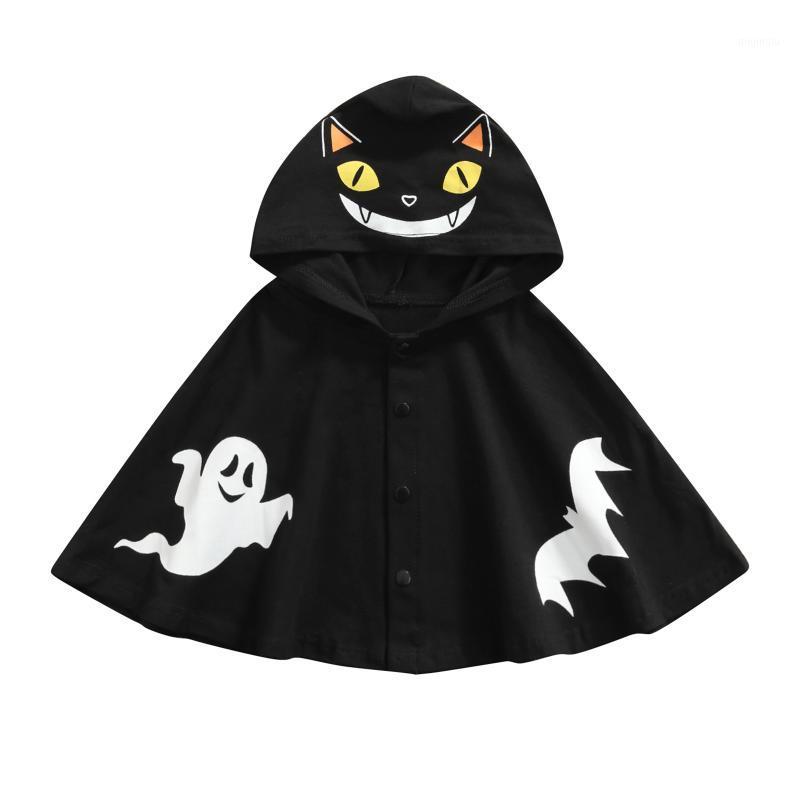 

Jackets Halloween Baby Boys Cloak Toddler Kids Cartoon Patterns Print Hooded Coat Jacket For Spring Fall, Blue;gray