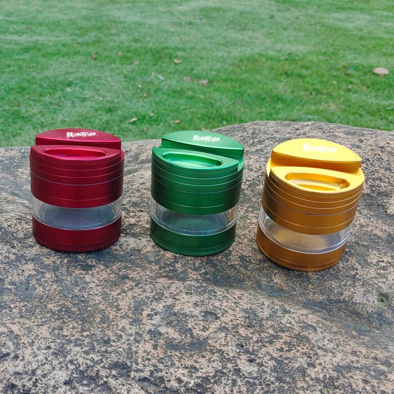 

Metal Smoking Accessories Grinder Tobacco Crusher Herbsaver Pipes