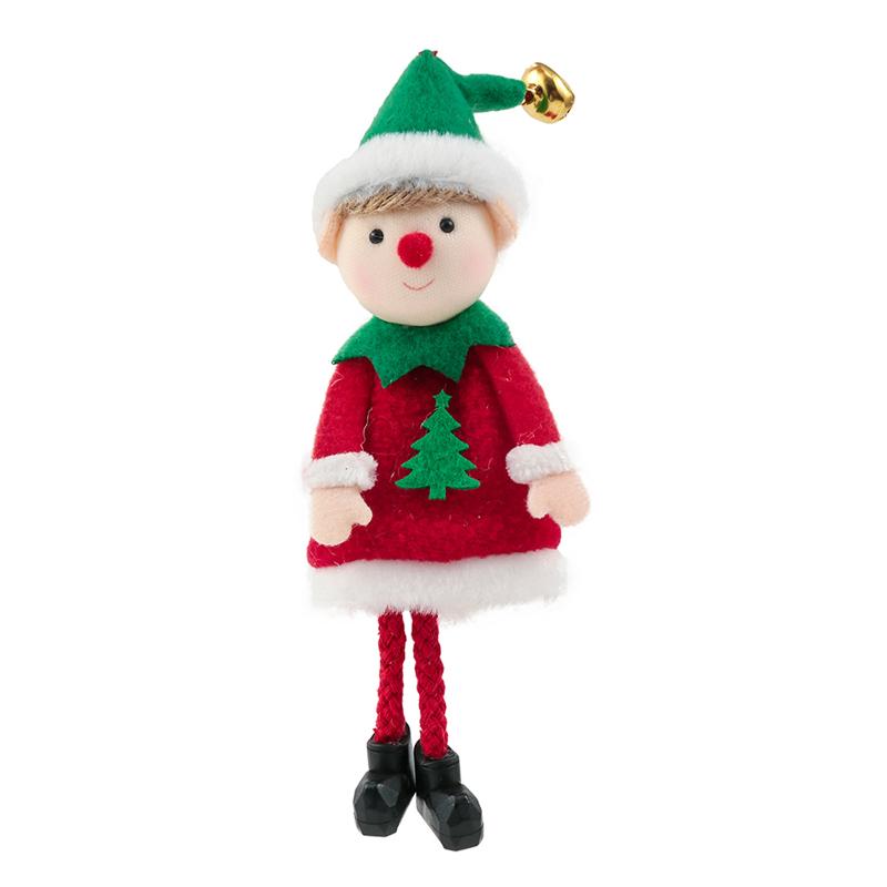 

Christmas Decorations Universal Tree Elf Doll Boy Girl Washable With String For The Ornaments, Shopping Malls, Els, Clubs, Bars