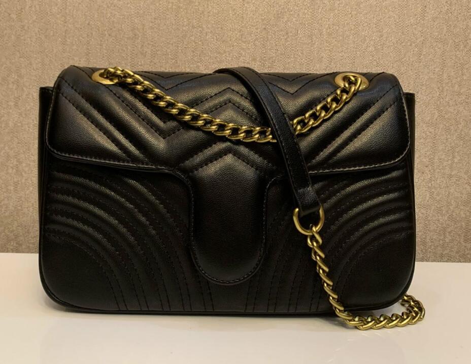 

Top Quality Famous brand women designer Shoulder bag leather chain bag Cross body Pure color womens handbag crossbody bag purse, Not sold separately